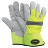 Viswerx Hi-Vis Split Leather Palm Glove XL 127-11023